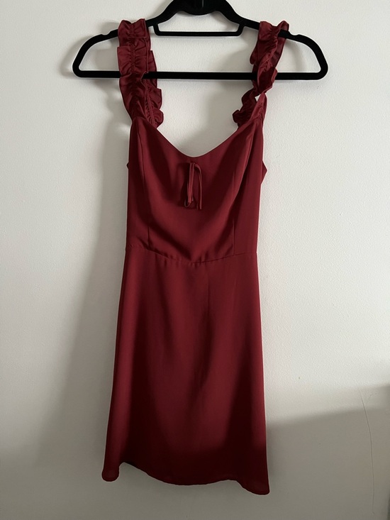 Sunday Best Dresses & Skirts - Sunday Best Burgundy Red Dress